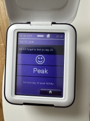 Second cycle after CP- CD16: Failed to ovulate and spotting? Help! (sensitive images!)