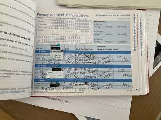 Can anyone decipher this vaccination record?