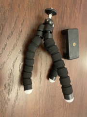 To ask for help setting up a phone tripod please?