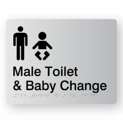 Spouse says men can use Ladies to change baby nappy?