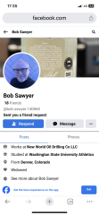 A very good looking man has sent me a friend request on FB