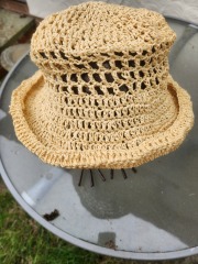 Rafia for crochet/knitting