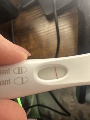 9dpo test. Unsure.