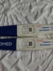 Evaporation lines or Pregnant?