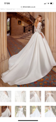 To buy a wedding dress 1/2 sizes too small