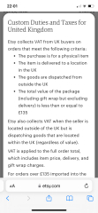 Import charges/VAT confusion