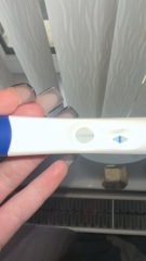 Clear Blue Positive or Evaporation?