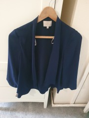 A jacket like this is black