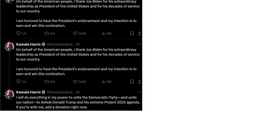 Joe Biden is out - God bless him