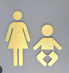 Spouse says men can use Ladies to change baby nappy?
