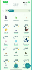 Routine Sparkles Pokémon Go 