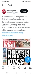 Cameron Downing, former SNP equalities officer sentenced for a catalogue of attacks, claimed to have accessed services at Edinburgh Rape Crisis Centre (ERCC)