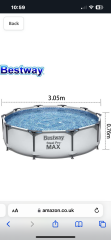 Bestway swimming pools