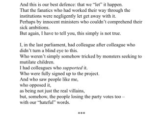 Suella Bravermans speech last night in Washington