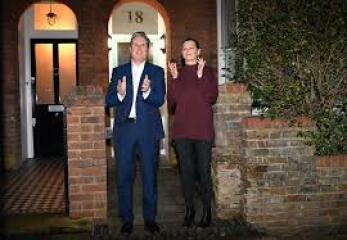 To wish Sir Keir and his wife would not hold hands when working
