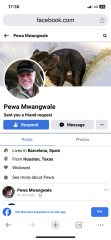 A very good looking man has sent me a friend request on FB