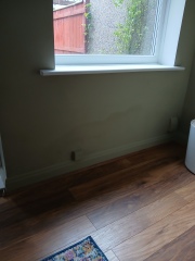 What is this patch on the wall?