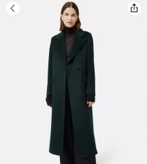 What colour coat and accessories do go with bottle green dress?