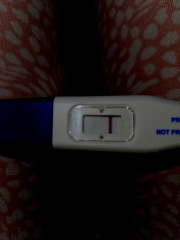 Evaporation lines or Pregnant?