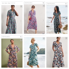 Help me find a colourful, bright midi dress please