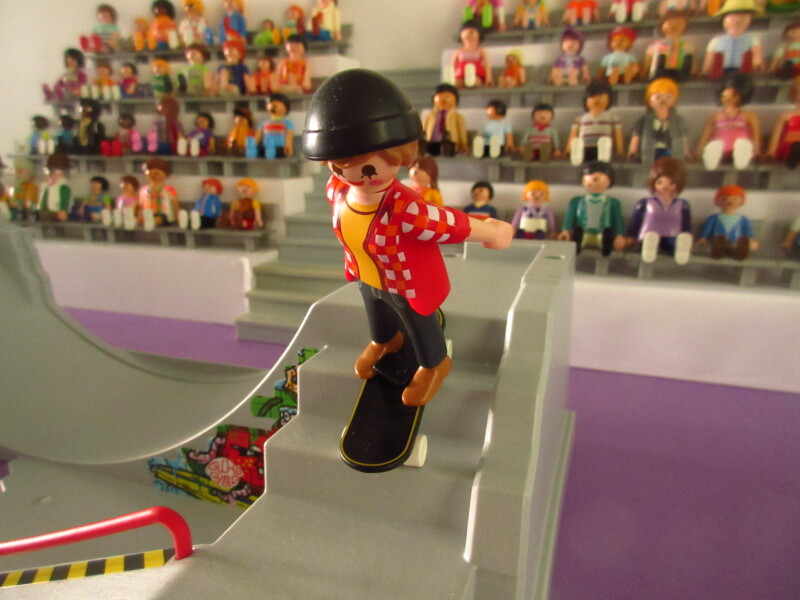 It's time for the Olympic Games for the Playmobil people in our house...