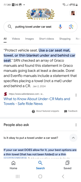 MIL threw phone when asked not to use in the car with toddler