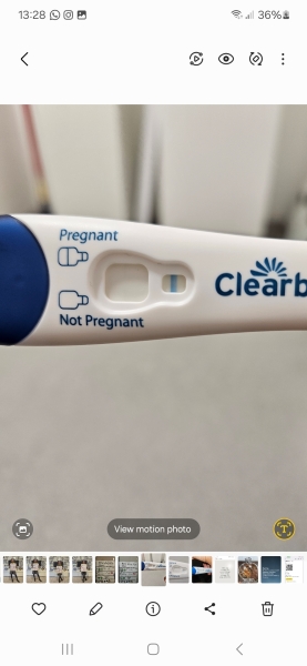 Clear blue test. Evap line or positive