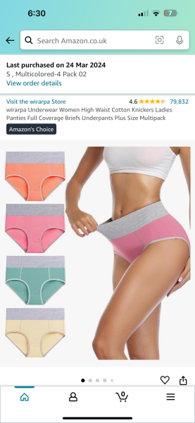 Is there such a thing as proper cotton knickers that pull you in abit?