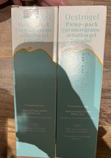 Oestrogel: new packaging (yet again)? - Thread 2