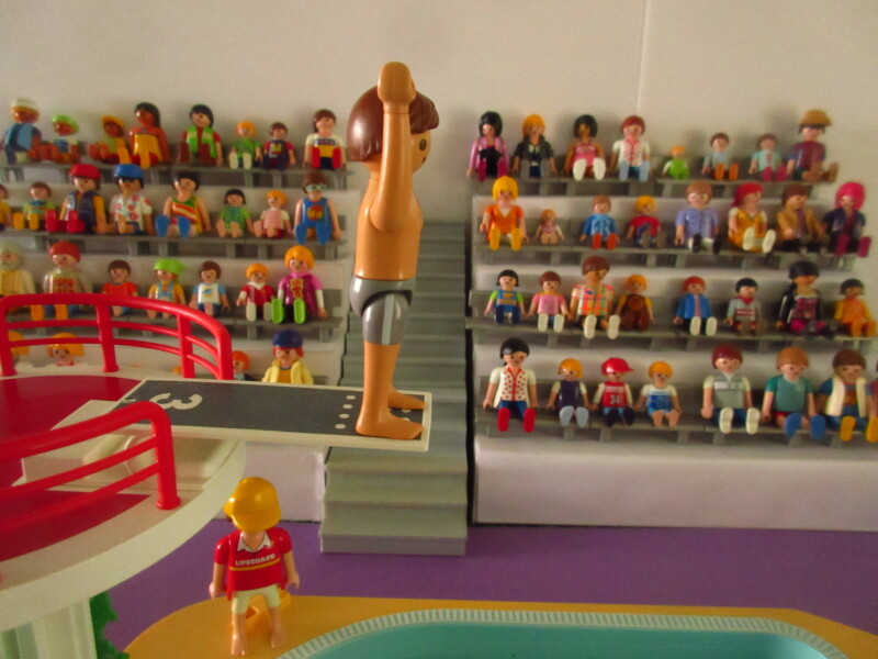 It's time for the Olympic Games for the Playmobil people in our house...