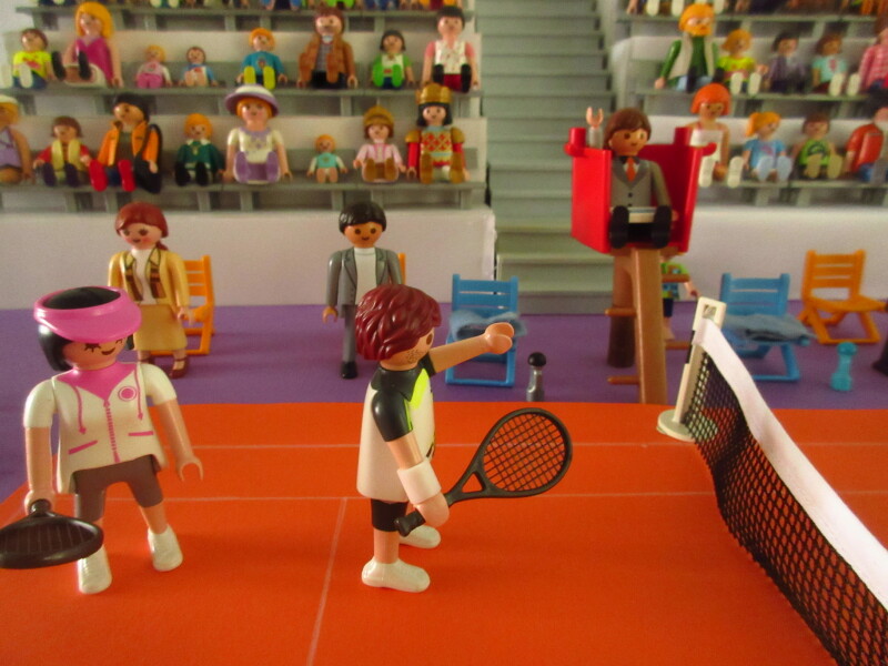 It's time for the Olympic Games for the Playmobil people in our house...