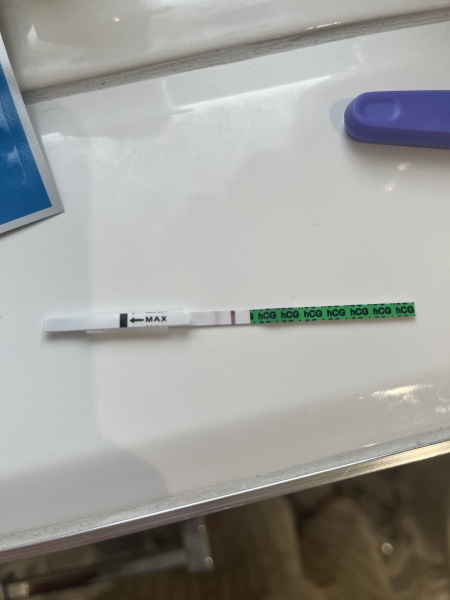 Faint positive or evap line?!