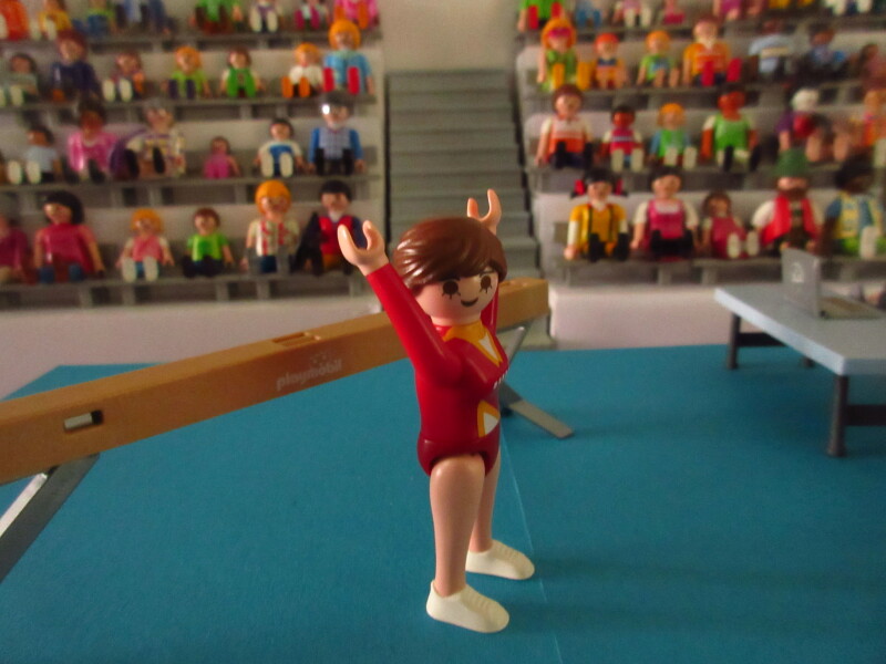 It's time for the Olympic Games for the Playmobil people in our house...