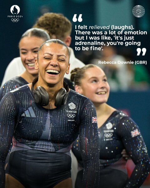 Why do female gymnasts always look like that?