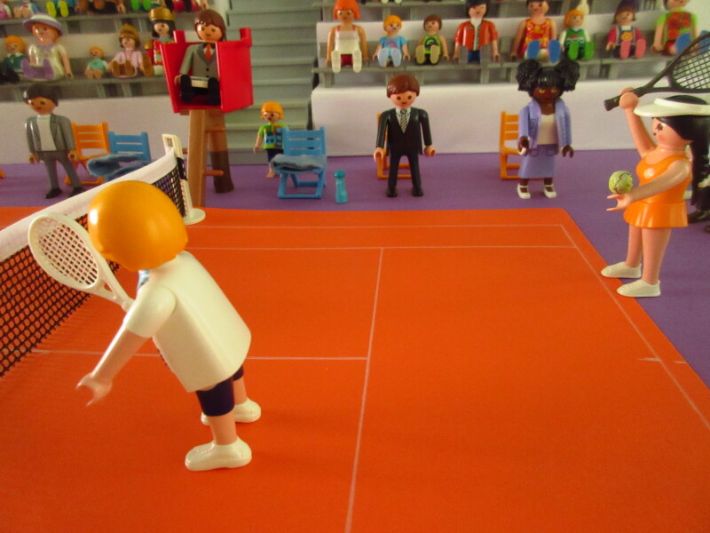 It's time for the Olympic Games for the Playmobil people in our house...