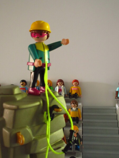 It's time for the Olympic Games for the Playmobil people in our house...