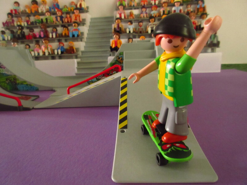 It's time for the Olympic Games for the Playmobil people in our house...