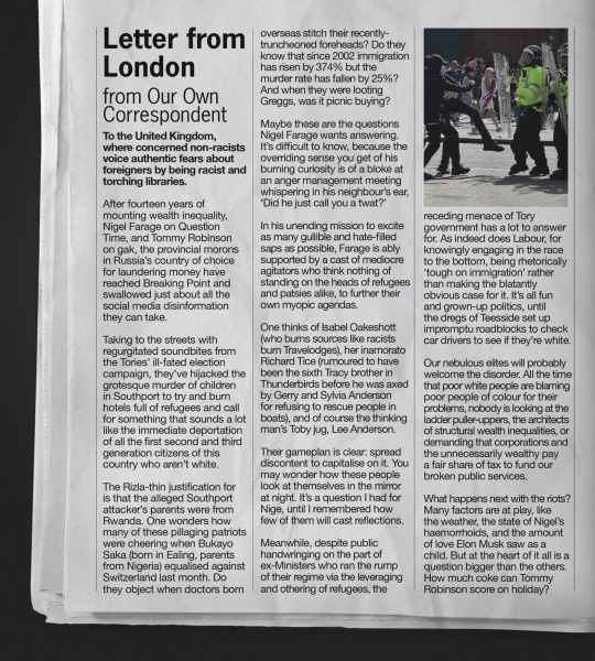 Thread 4 Starmer: Fighting back with brooms and community.