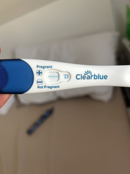 Am I pregnant ?? Faint clear blue
