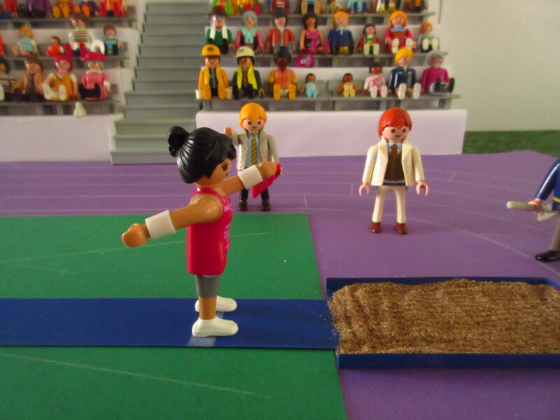 It's time for the Olympic Games for the Playmobil people in our house...