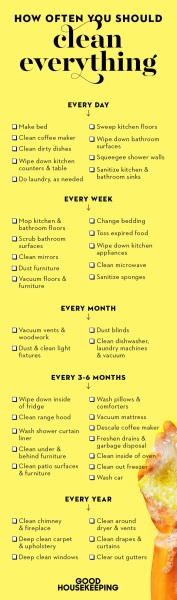 Does this cleaning checklist seem thorough enough to you?