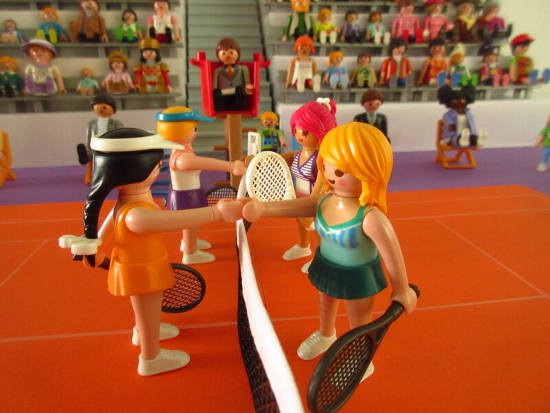 It's time for the Olympic Games for the Playmobil people in our house...