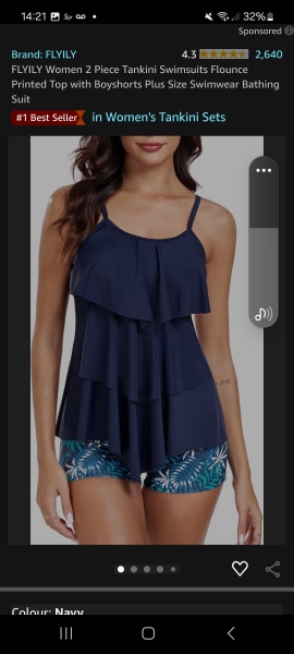 Endless searching for a specific style of tankini