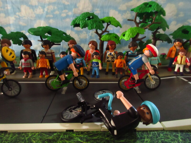It's time for the Olympic Games for the Playmobil people in our house...