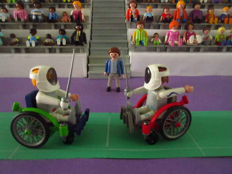 It's time for the Olympic Games for the Playmobil people in our house PART TWO
