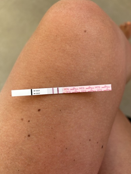 Easy at home lighter pregnancy lines