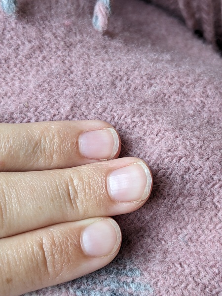 to get nails done for the first time and ask them not to touch cuticles? Squeamish.