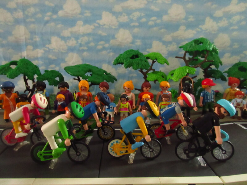 It's time for the Olympic Games for the Playmobil people in our house...