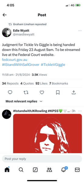 Tickle v Giggle decision Friday 23 August