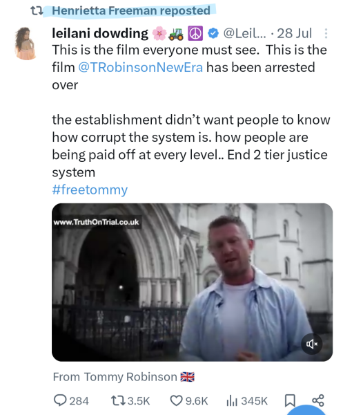 Statement on the gender critical movement and the far right